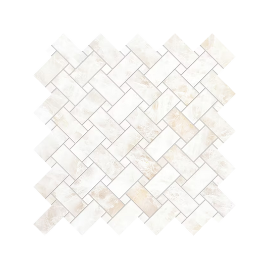 Tele Di Marmo Precious 12x12" Intrecci Porcelain Mosaic