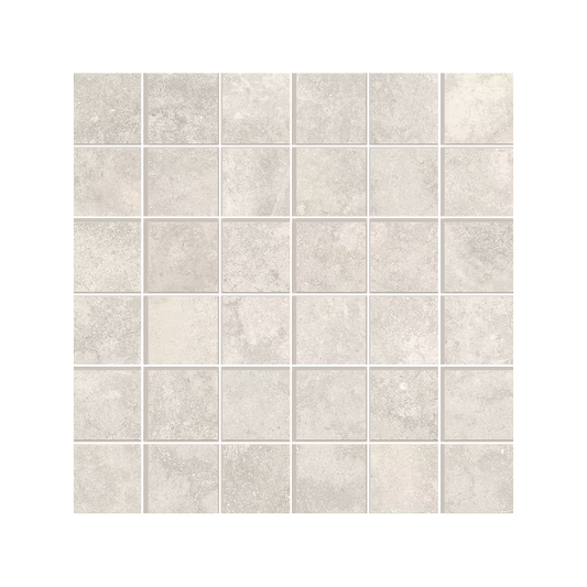 Fabrika 12x12" - Mosaico Cement-Look Porcelain Mosaic