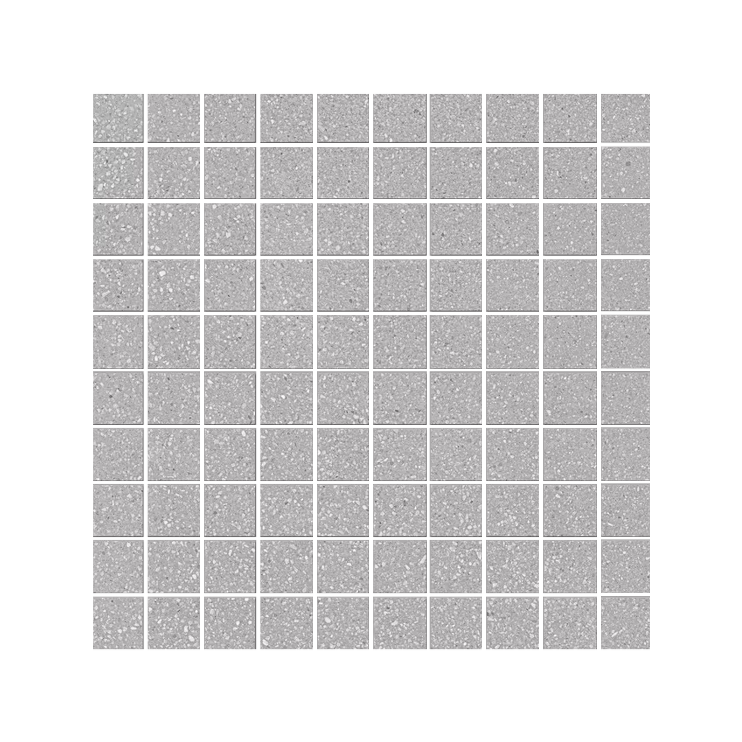 Medley 12x12" Minimal Terrazzo Porcelain Mosaic (1" Square)