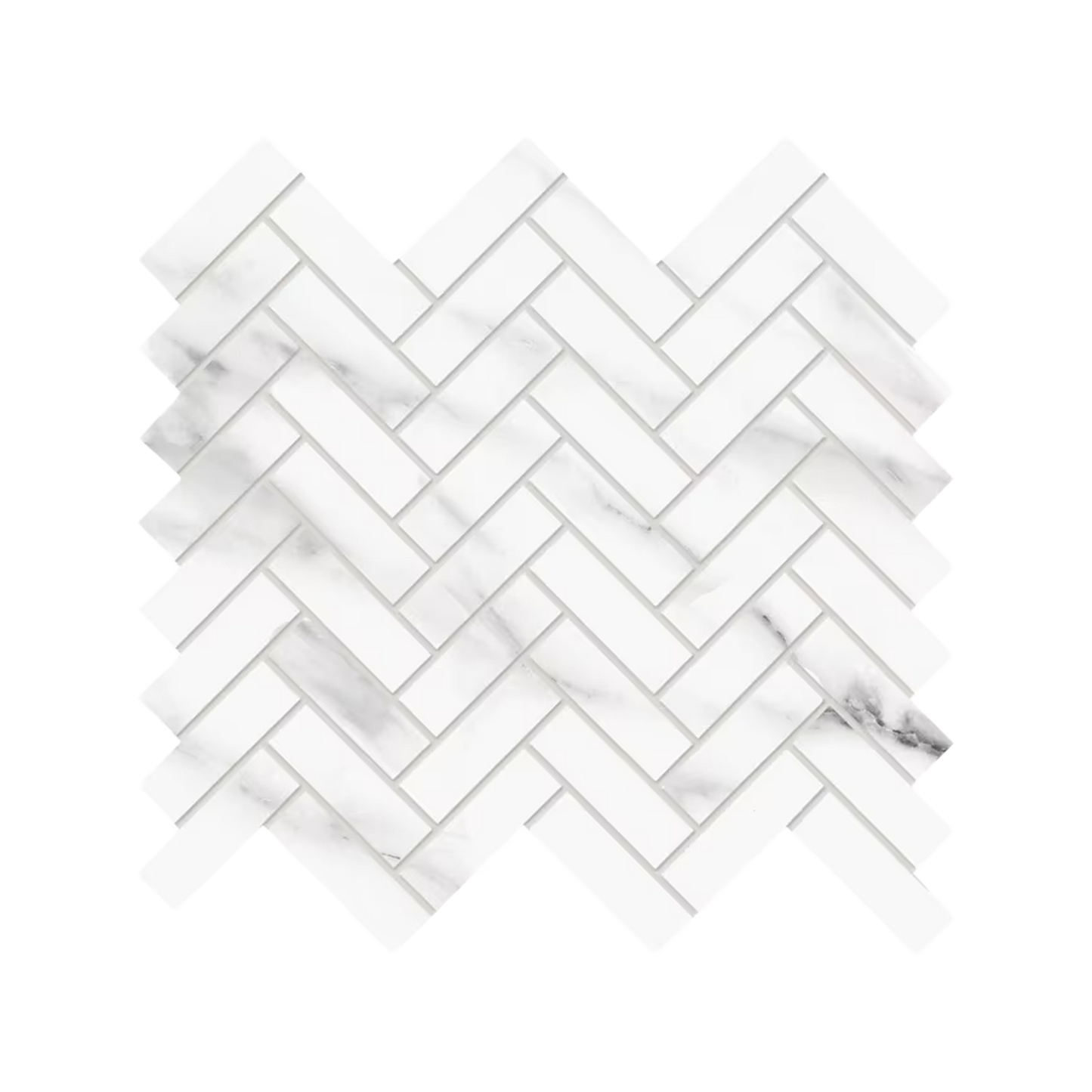 Tele Di Marmo 12x12" - Marble-Look Porcelain Mosaic