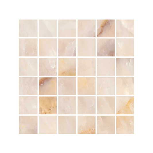 Tele Di Marmo Crystal 12x12" Mosaico Porcelain Mosaic (2" Squares)