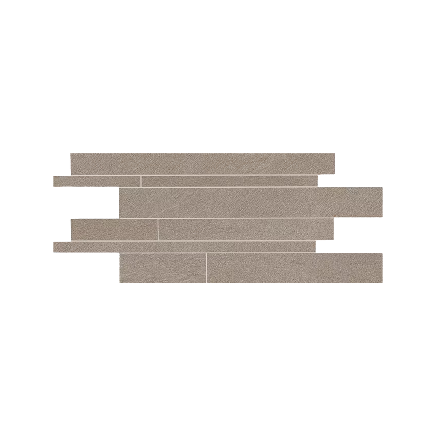 Stone Talk 12x24" - Listelli Minimal Porcelain Stone-Look Mosaic