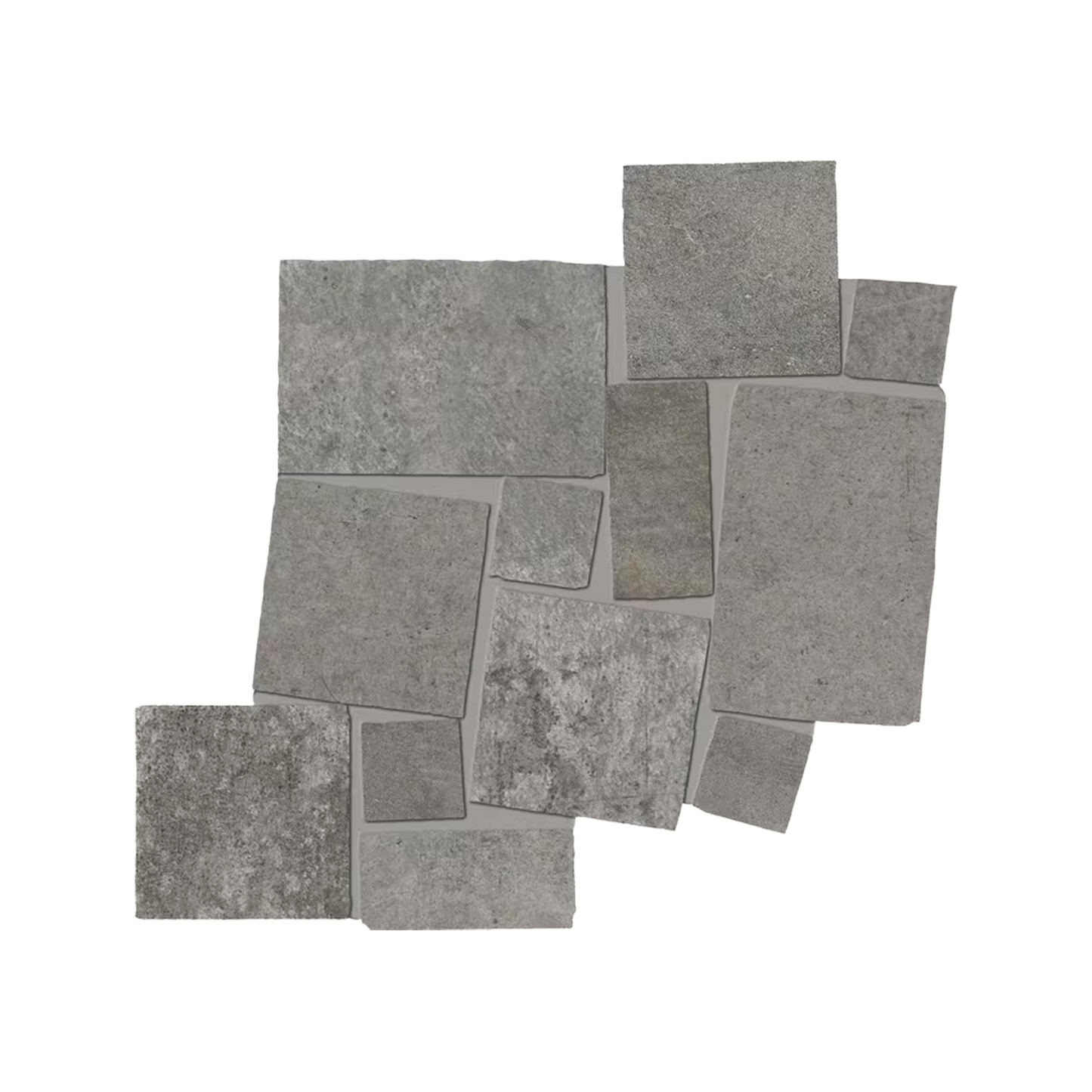 Fabrika 13x14" - Blokko Cement-Look Porcelain Mosaic