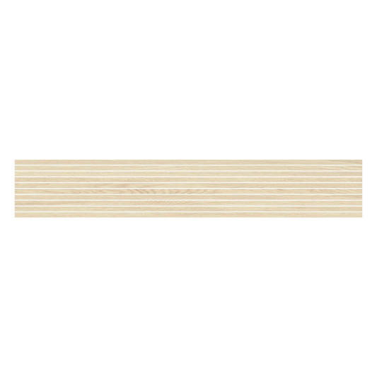 Calissa Plank 10x60" - 8mm Matte Deco Strips Porcelain Floor & Wall Tile