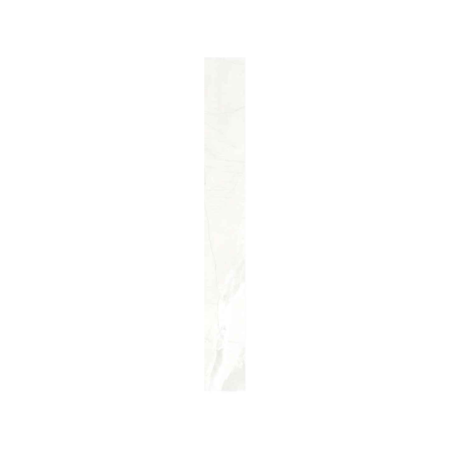 Antiparos - 3x24" 8mm Matte Porcelain Bullnose Tile in Stone Look Style
