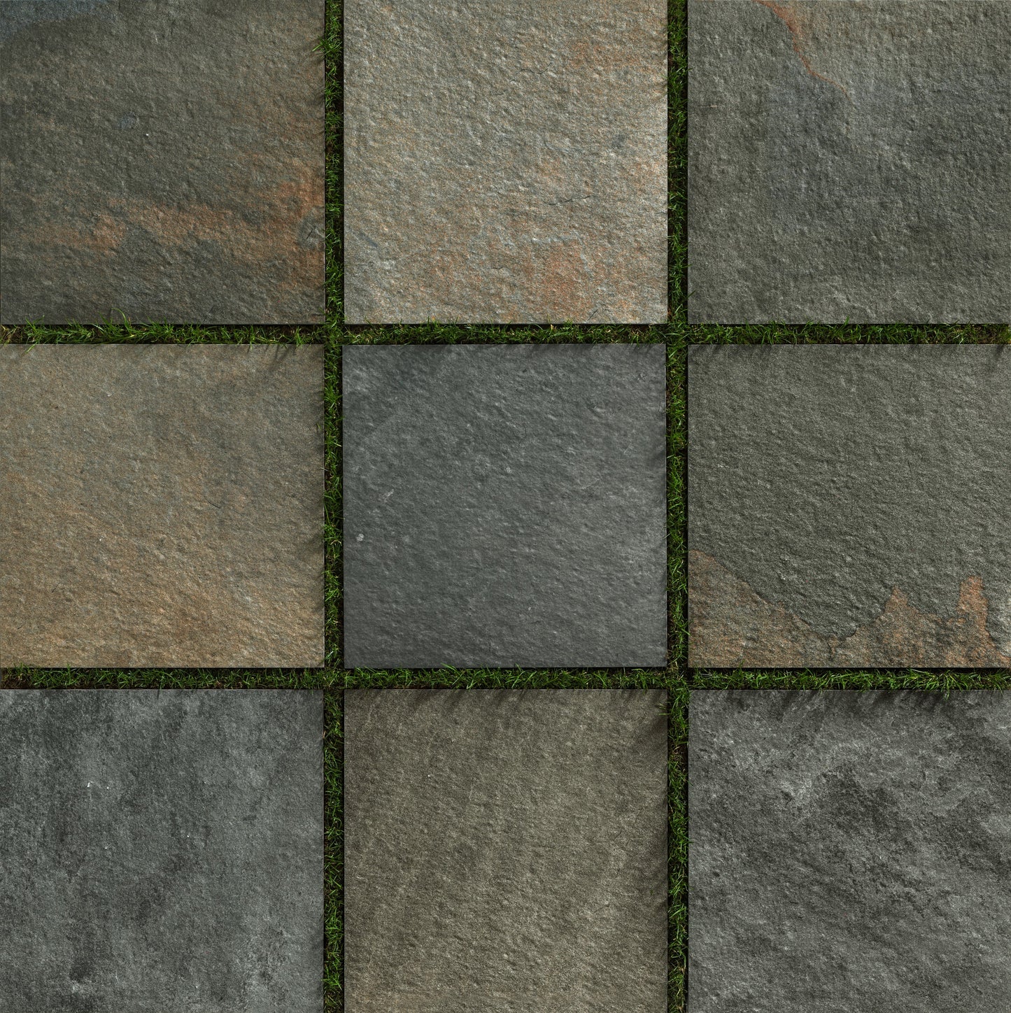Outdoor Earth - 20mm Porcelain Paver in Stone-Look Style