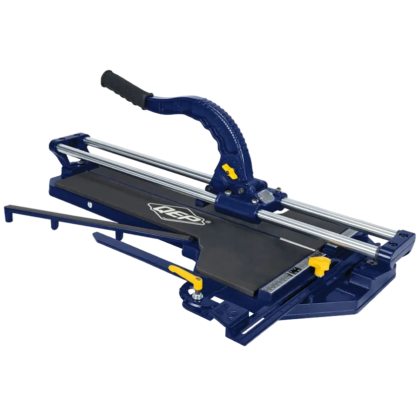 Tile cutter with brand logo on a white background