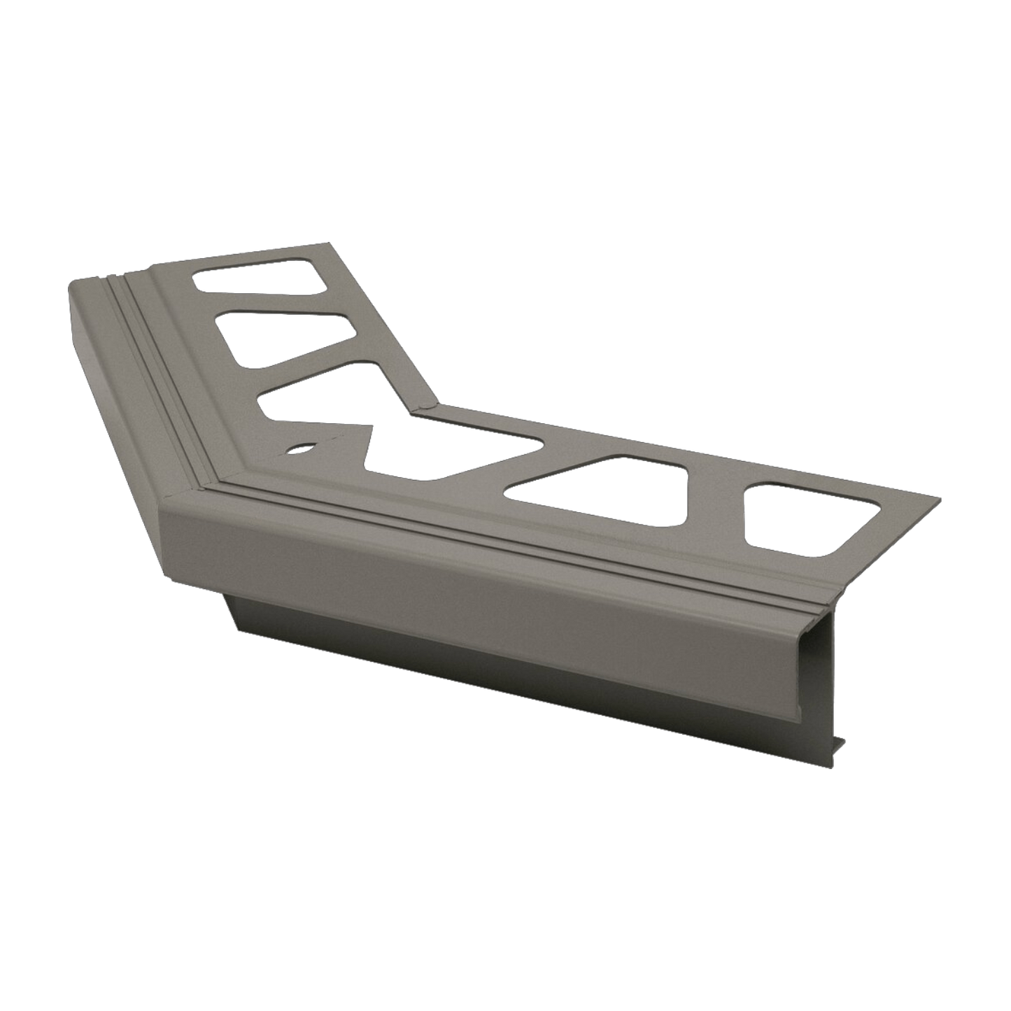 Schluter-BARA-RAK Edging Profile w/ Drip Lip for Balconies