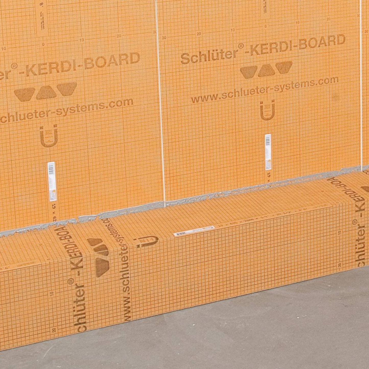 Schluter KERDI-BOARD-E L-Shape Building Panel for Pipes & Columns (6pcs)