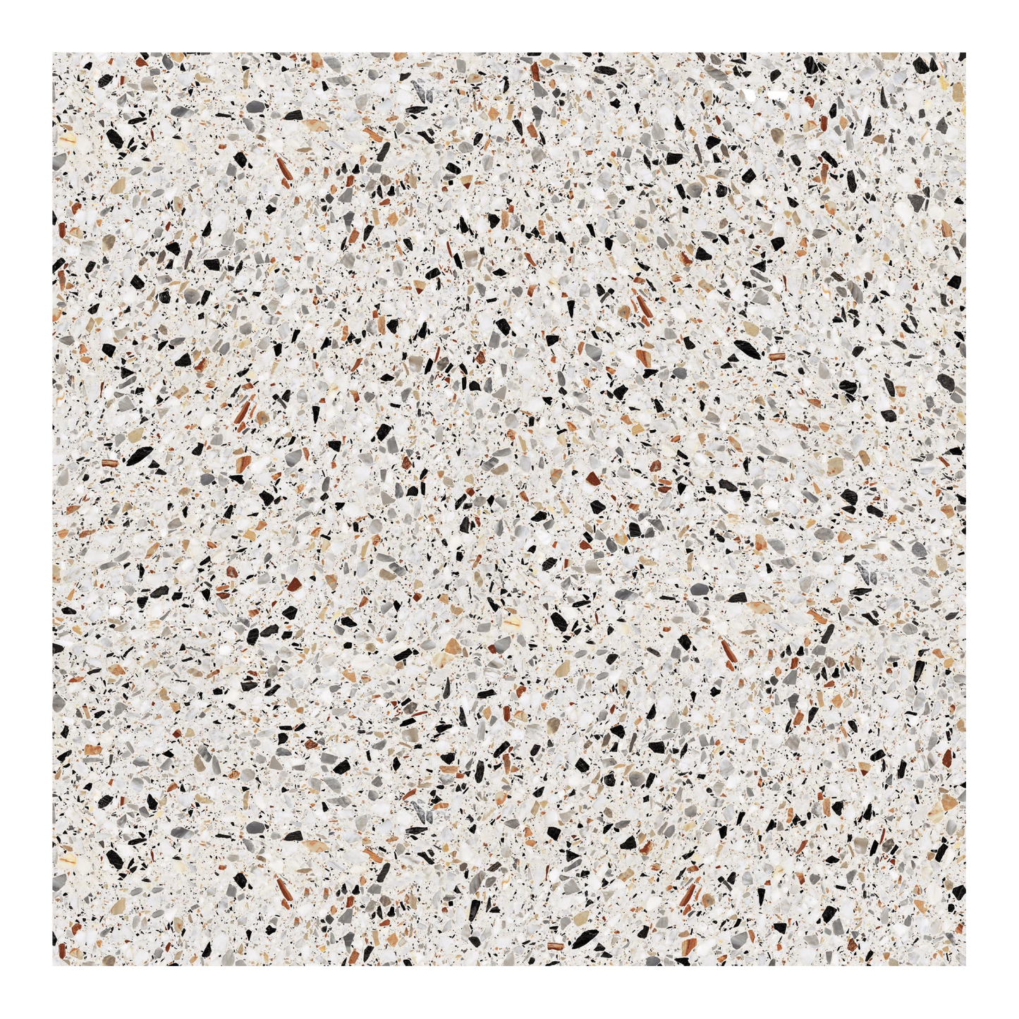 Terrazzo Allure 48x48" - 8mm Matte Porcelain Tile for Floors & Walls