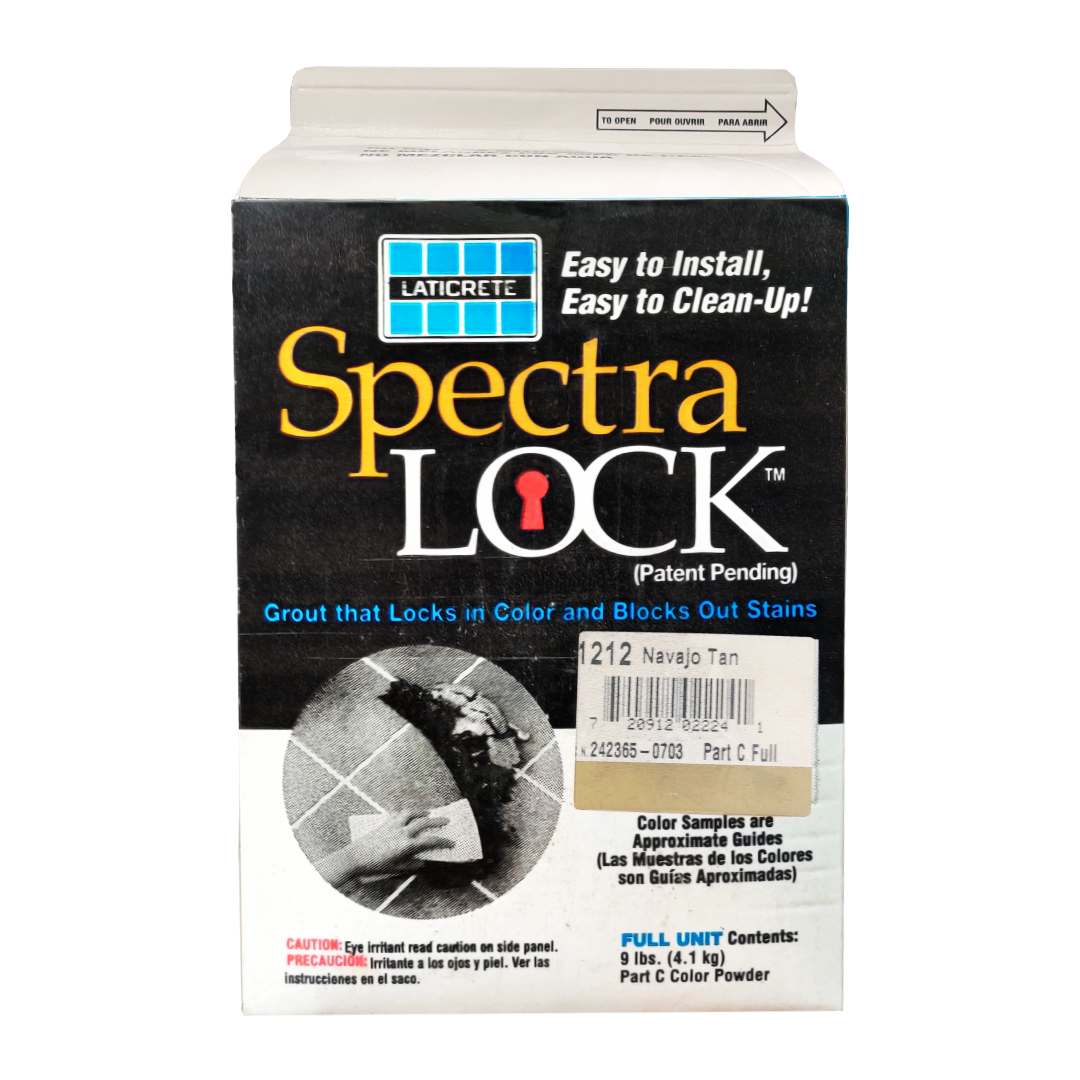 Laticrete - SpectraLock Premium Grout Part C in Navajo Tan #12 Color