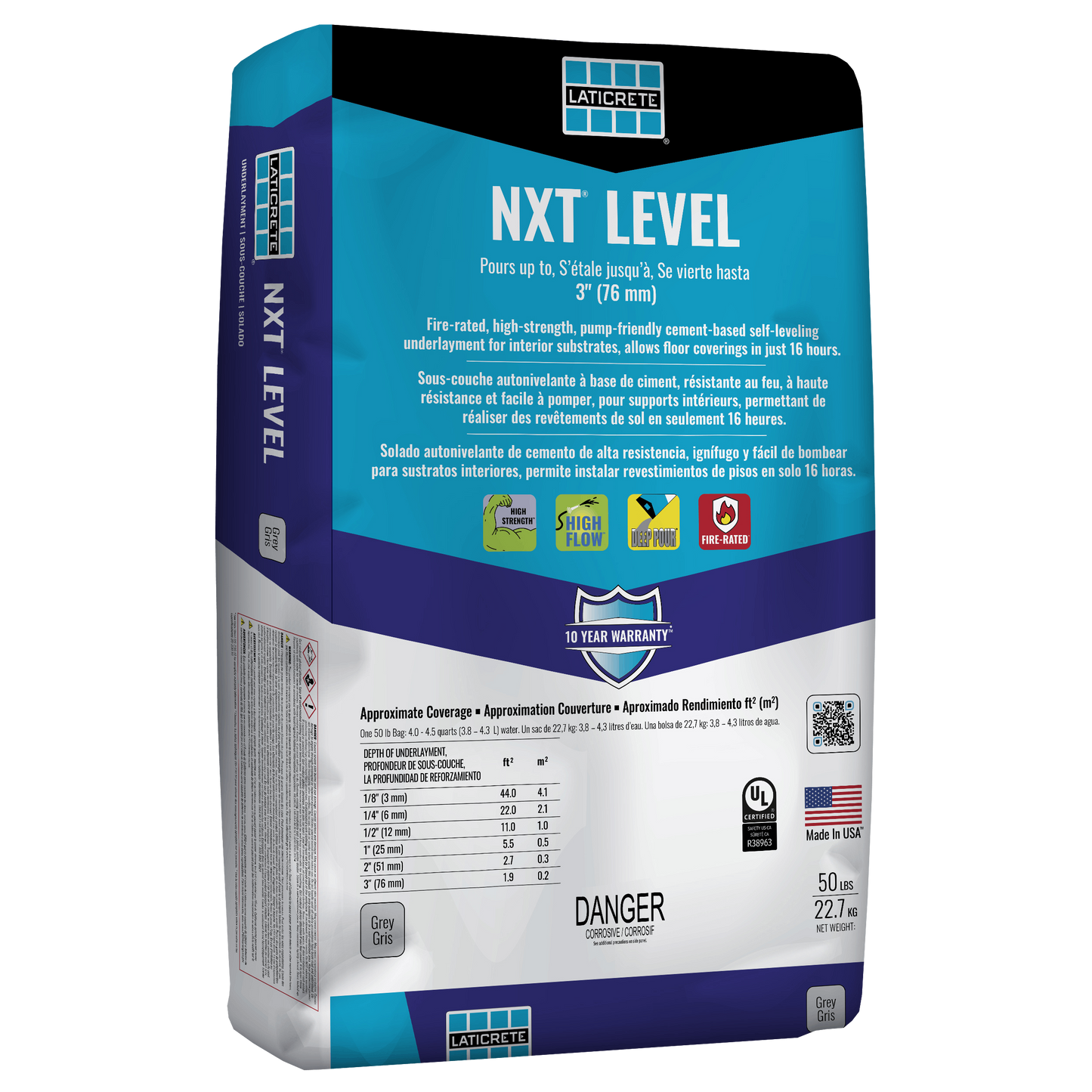 Laticrete NXT Level - Self-Leveling Underlayment for Interior (50lbs)