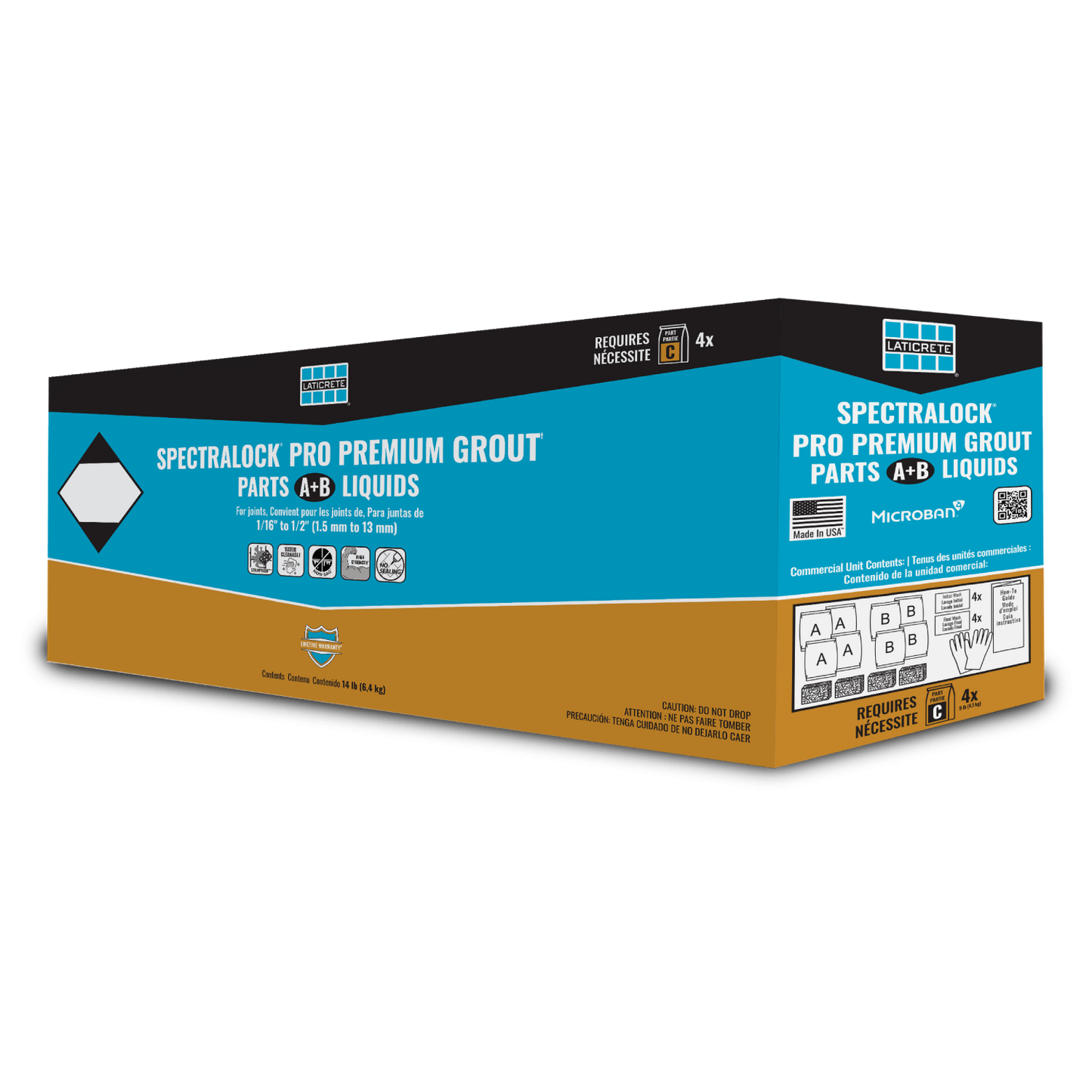 Laticrete SpectraLock Pro Premium Grout - Epoxy Parts A&B