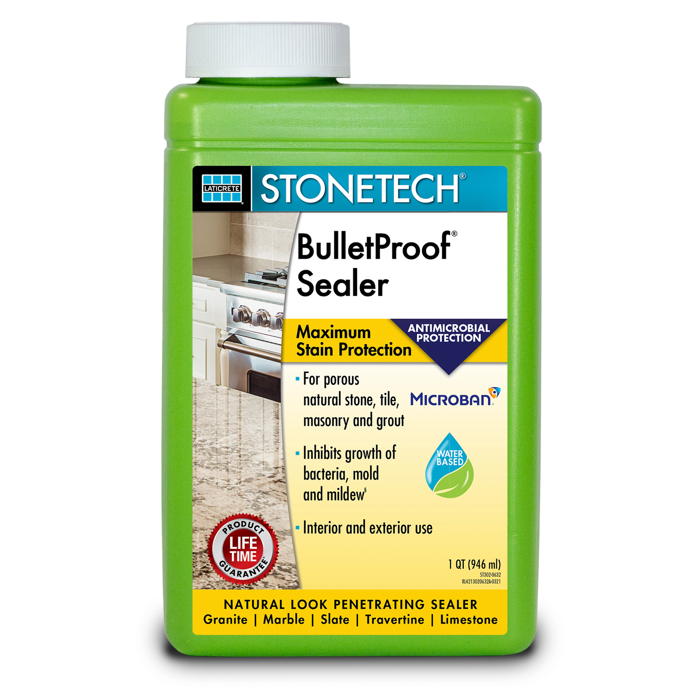 Stonetech BulletProof Sealer (All Sizes) by Laticrete