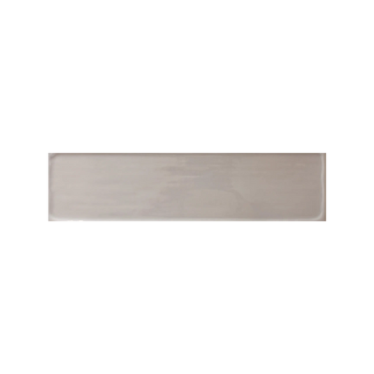 Flow 4x16" - 7mm Glossy Ceramic Wall Tile in Subway Style