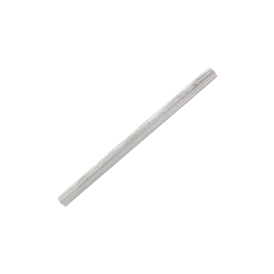 Alchimia 0.75x12" - 14mm Glossy Ceramic Pencil Tile in Handmade Style