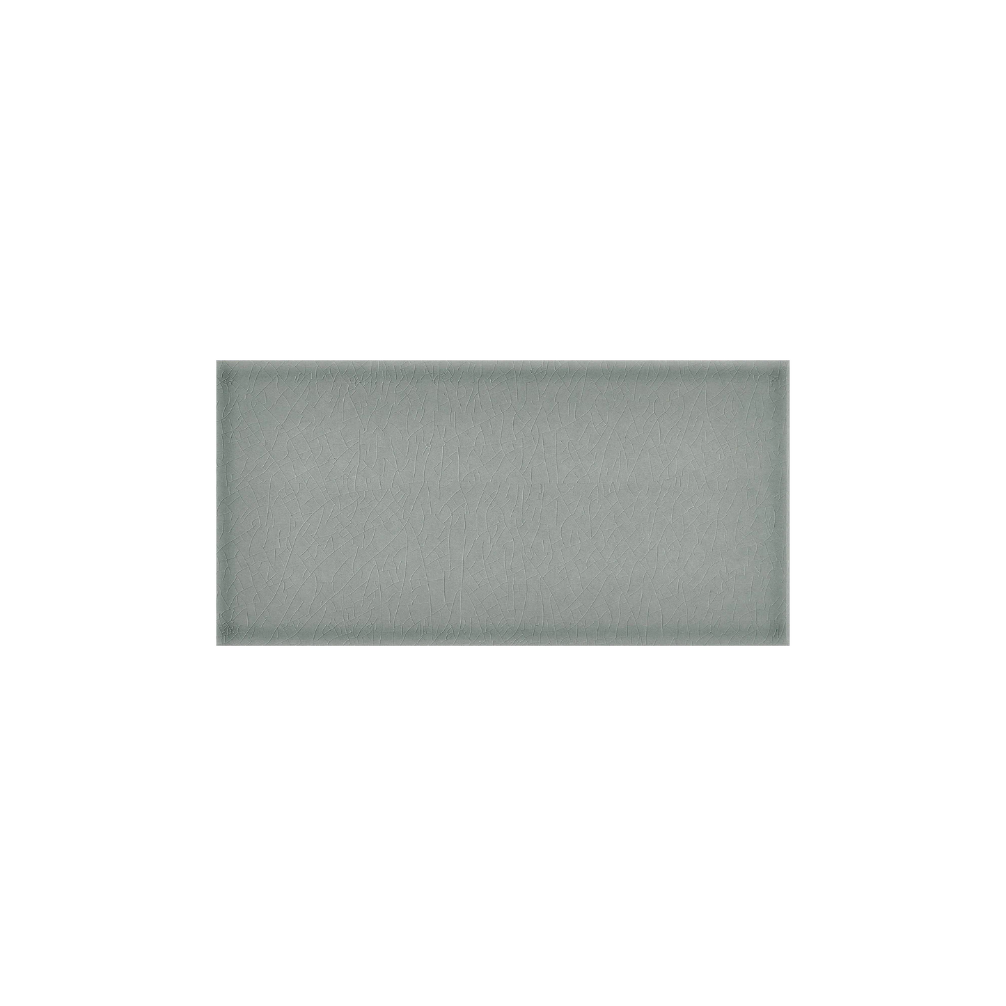 Palisa 4x8" - 7mm Glossy Crackled Ceramic Wall Tile in Subway Style