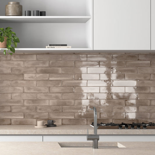 Splendours 3"x12" - Glazed Ceramic Wall Tile - Subway Tile