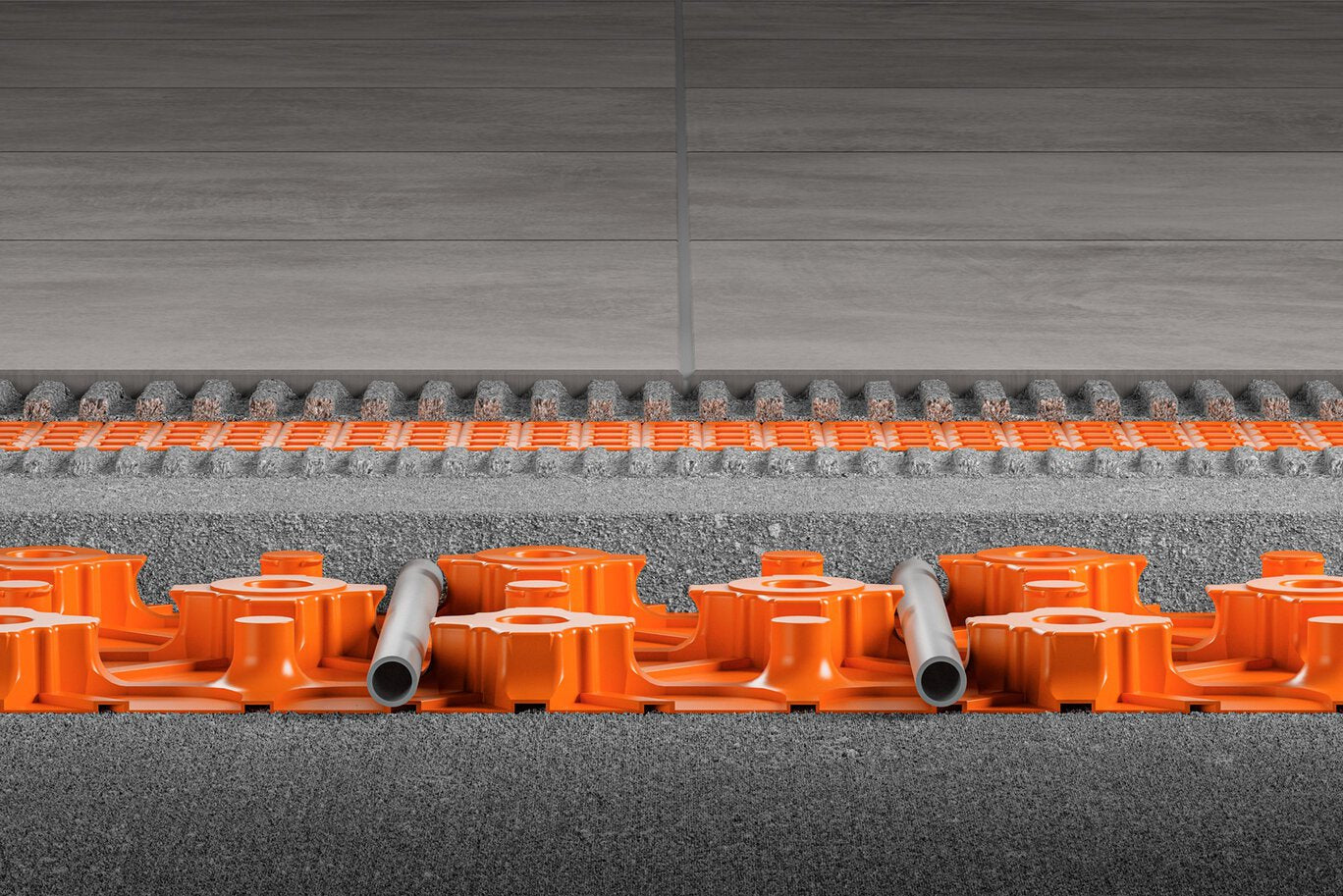 Schluter-BEKOTEC-F - 29/32" Thick Modular Screed Panels (10 Pack)