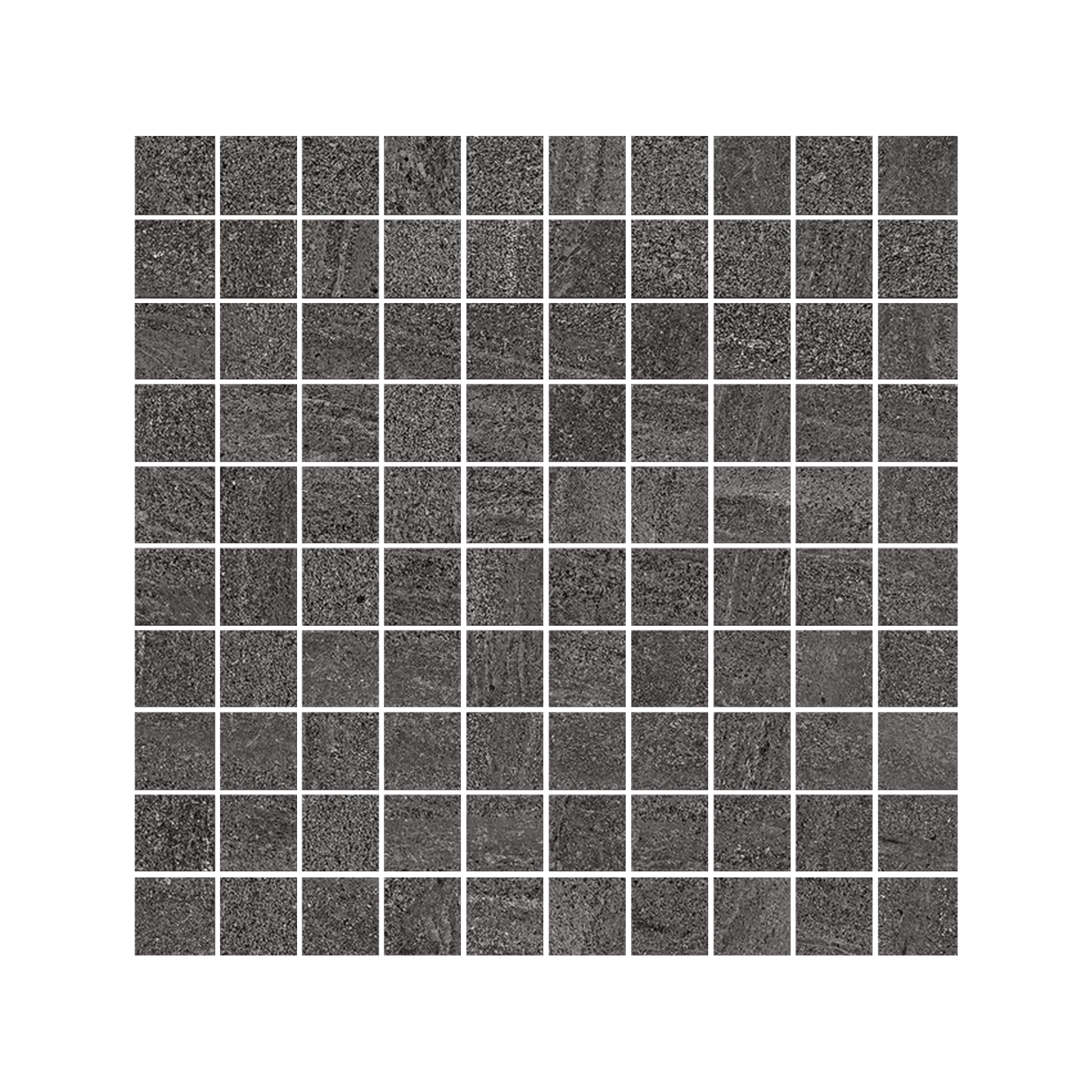 Elegance Pro 12x12" Mosaic Porcelain Tile (1" Square)