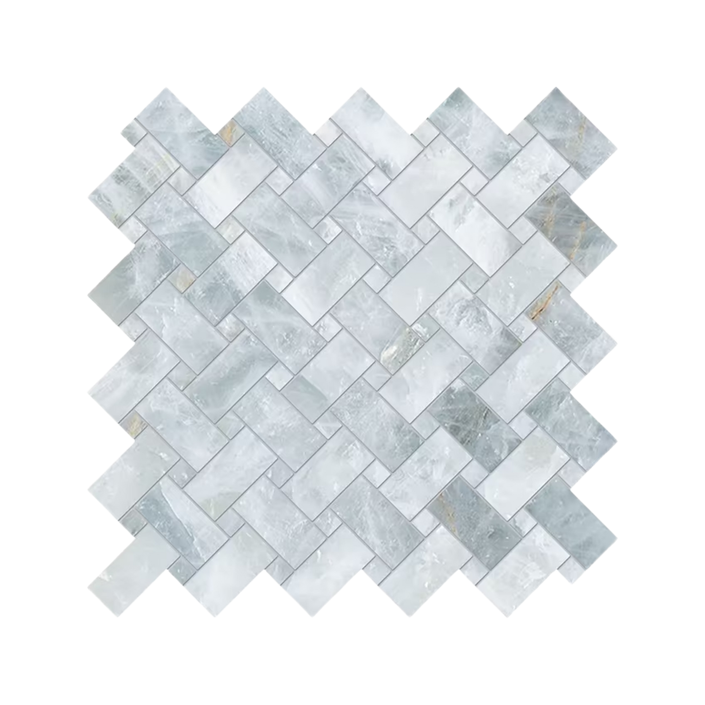 Tele Di Marmo Precious 12x12" Intrecci Porcelain Mosaic