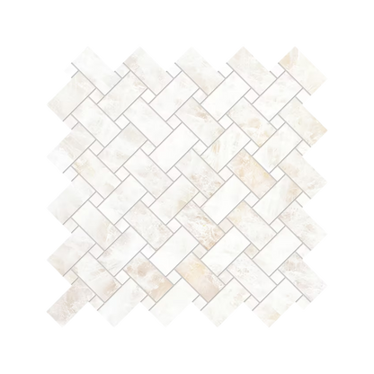 Tele Di Marmo Precious 12x12" Intrecci Porcelain Mosaic