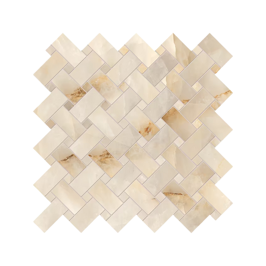 Tele Di Marmo Crystal 12x12" Intrecci Porcelain Mosaic