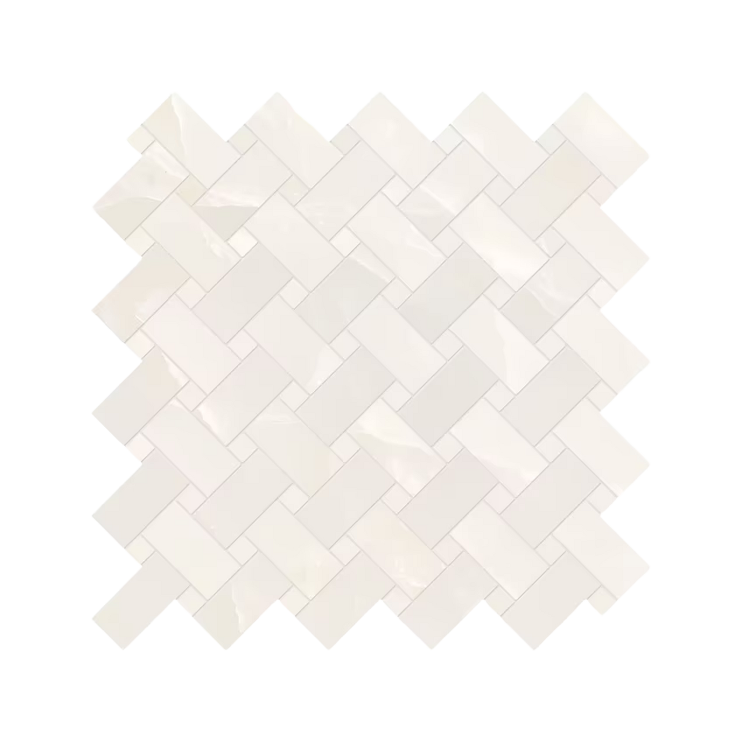 Tele Di Marmo Onyx 12x12" Intrecci Porcelain Mosaic