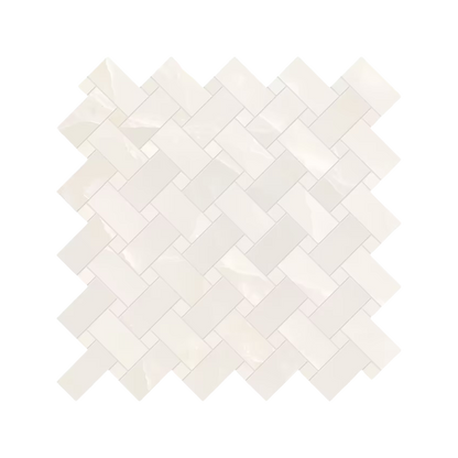 Tele Di Marmo Onyx 12x12" Intrecci Porcelain Mosaic