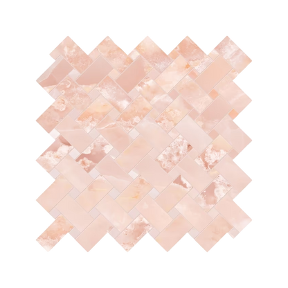 Tele Di Marmo Onyx 12x12" Intrecci Porcelain Mosaic