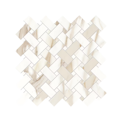 Tele Di Marmo Reloaded 12x12" Intrecci Porcelain Mosaic