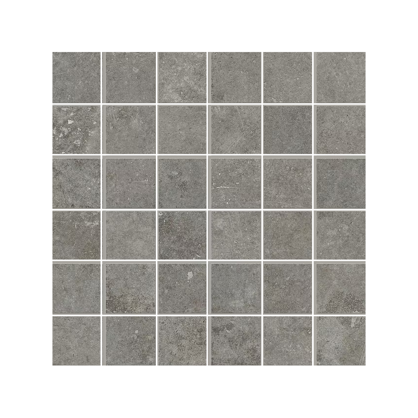 Fabrika 12x12" - Mosaico Cement-Look Porcelain Mosaic