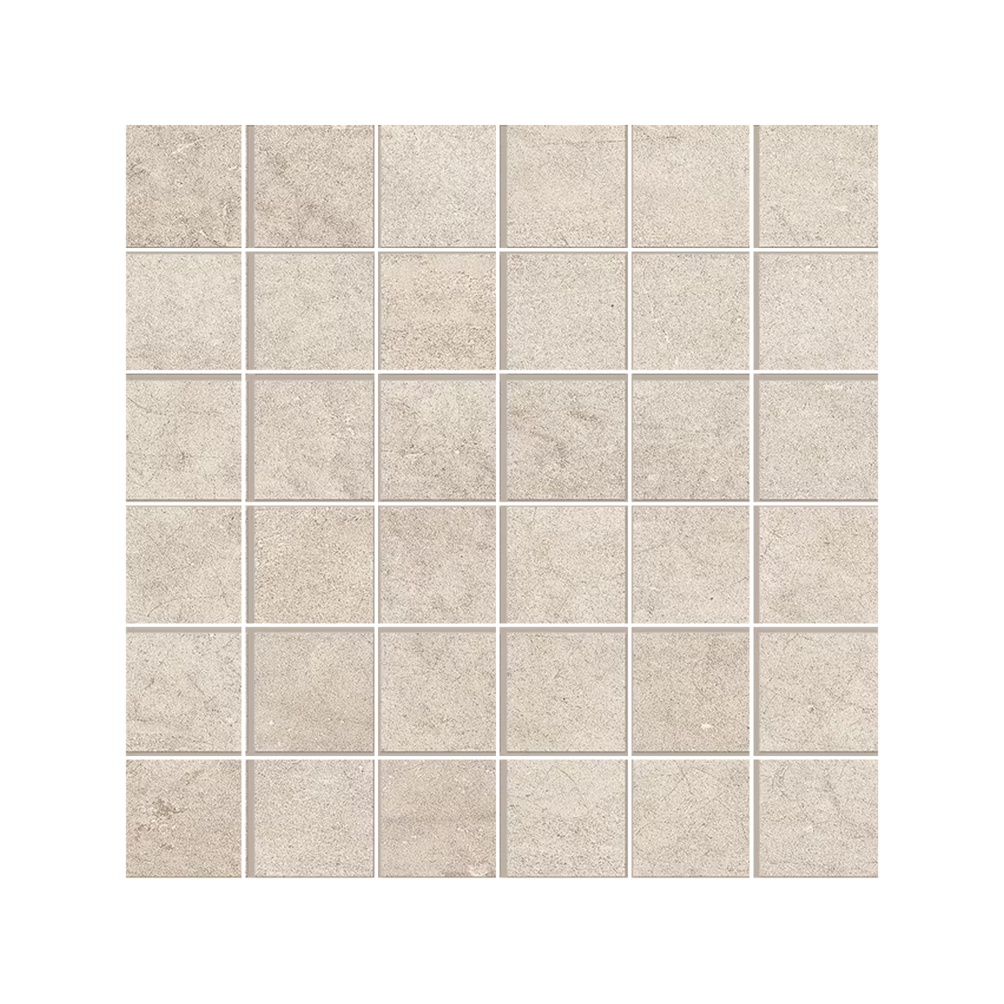 Fabrika 12x12" - Mosaico Cement-Look Porcelain Mosaic