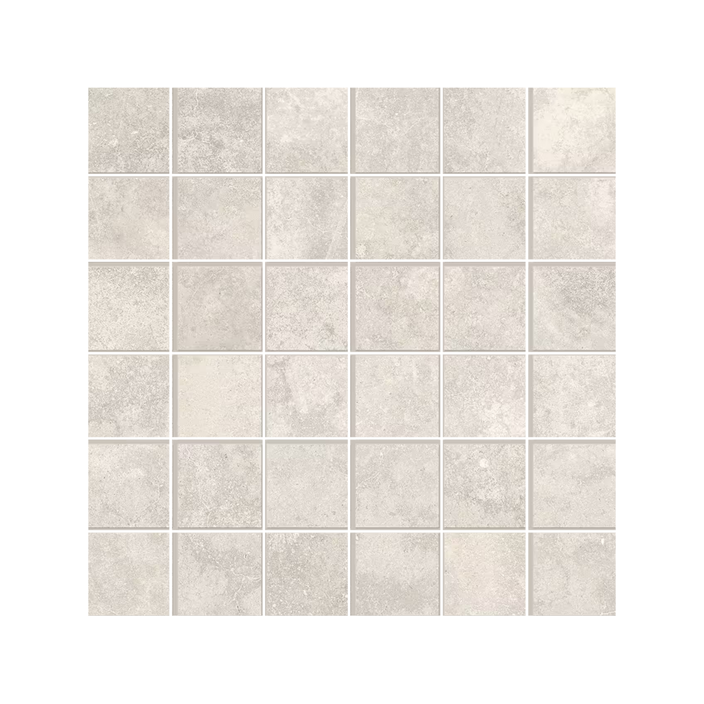 Fabrika 12x12" - Mosaico Cement-Look Porcelain Mosaic