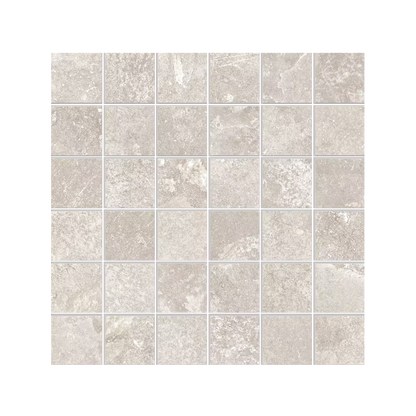 Chateau 12x12" Stone-Look Porcelain Mosaic