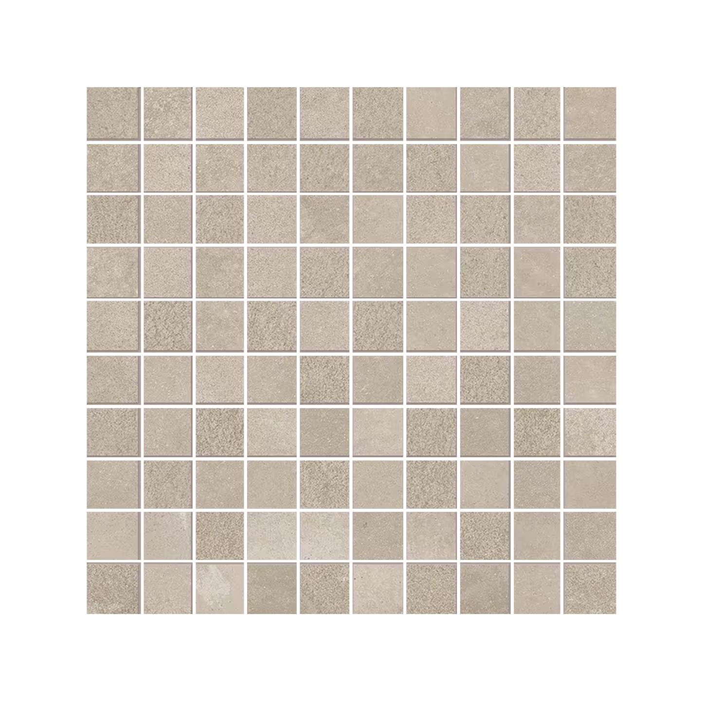 Tr3nd 12x12" - Mosaico Concrete-Look Porcelain Mosaic