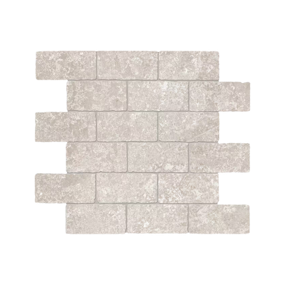 Chateau 12x12" Stone-Look Porcelain Mosaic