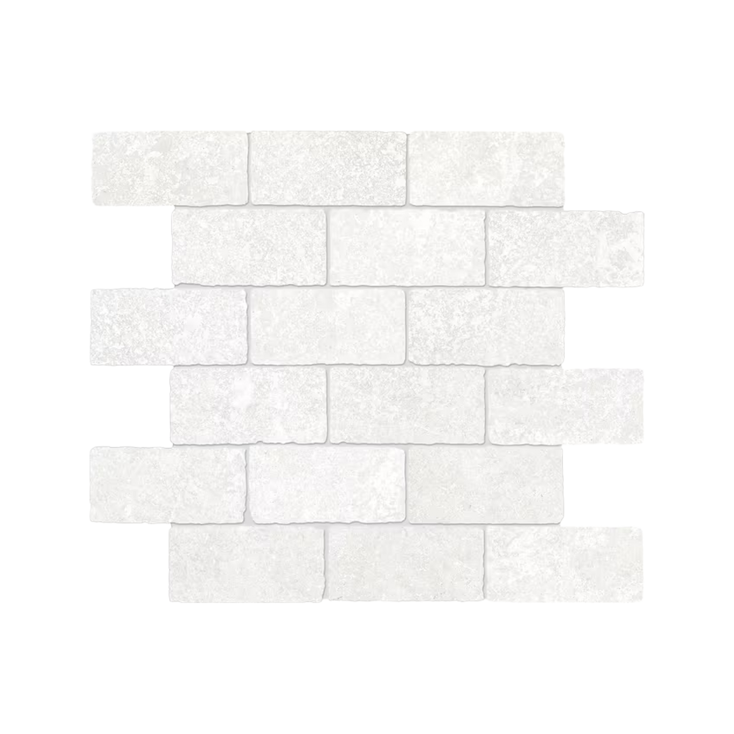 Chateau 12x12" Stone-Look Porcelain Mosaic