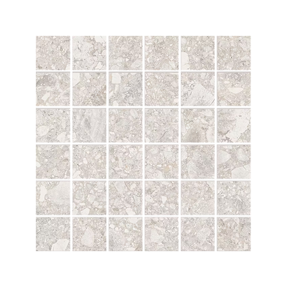 Lombarda 12x12" - Porcelain Terrazzo-Look Mosaic (2" Squares)