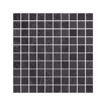 Nordika 12x12" - Mosaico Stone-Look Porcelain Mosaic (1" Square)