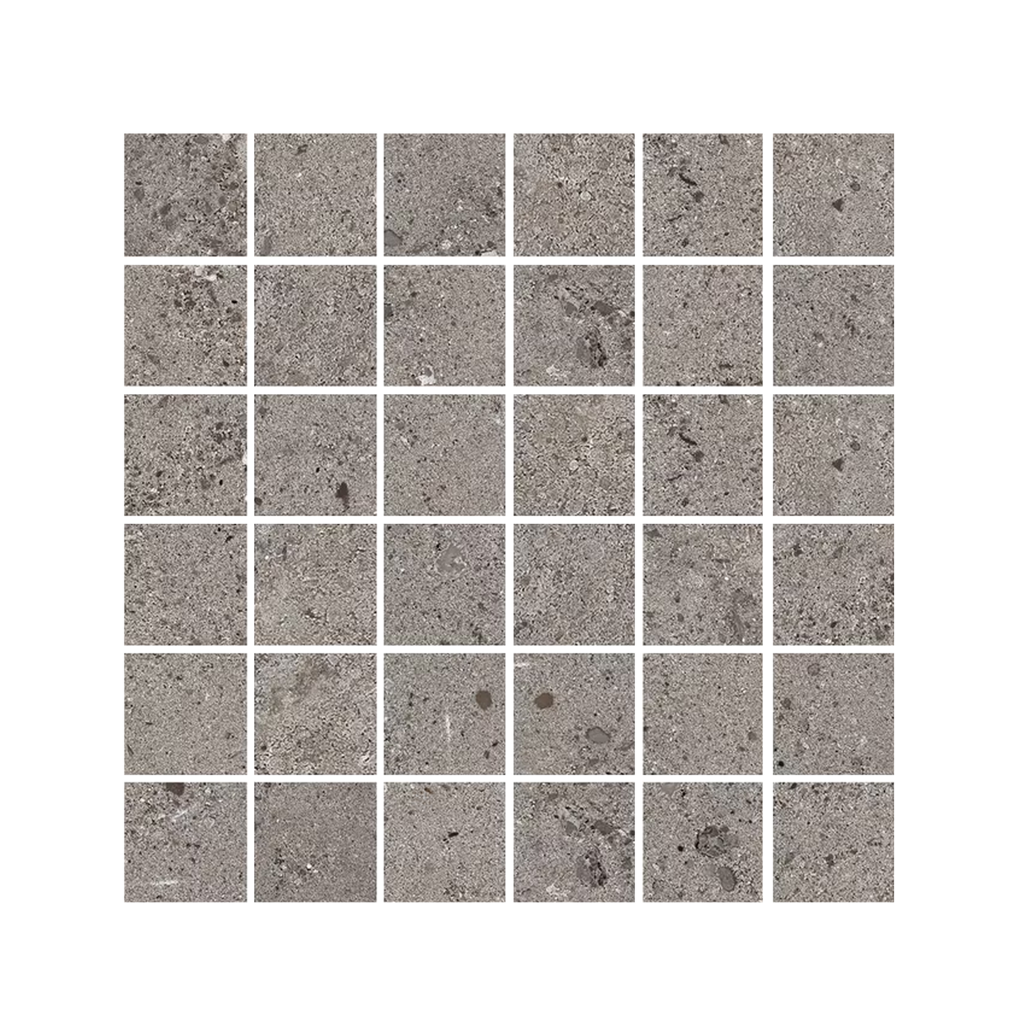 Shellstone - 12x12" - 8.5mm Decor Mosaic Porcelain Tile (2" squares)