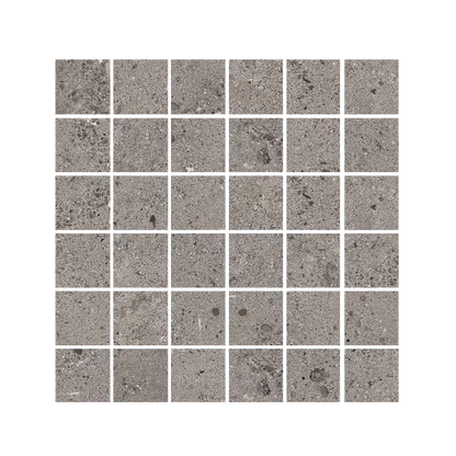 Shellstone - 12x12" - 8.5mm Decor Mosaic Porcelain Tile (2" squares)