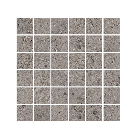 Shellstone - 12x12" - 8.5mm Decor Mosaic Porcelain Tile (2" squares)