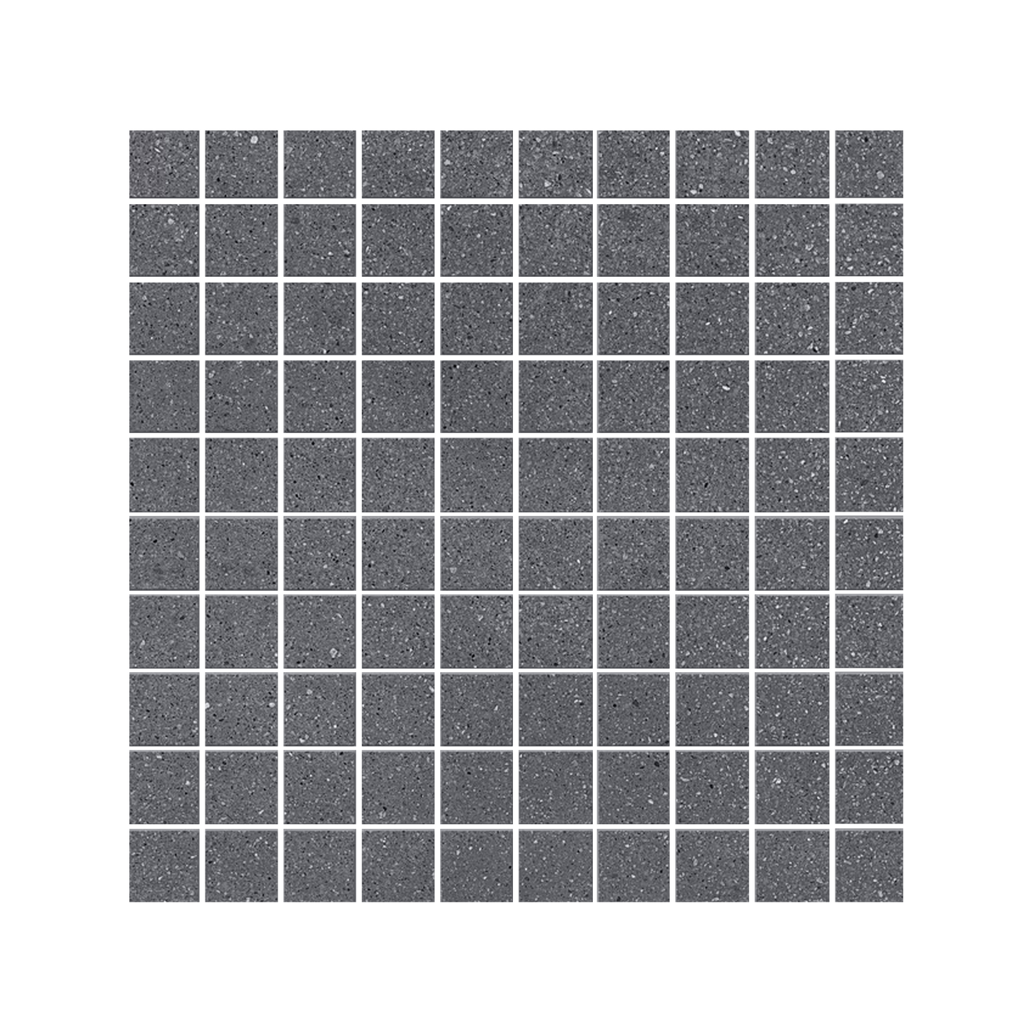 Medley 12x12" Minimal Terrazzo Porcelain Mosaic (1" Square)