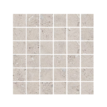 Shellstone - 12x12" - 8.5mm Decor Mosaic Porcelain Tile (2" squares)
