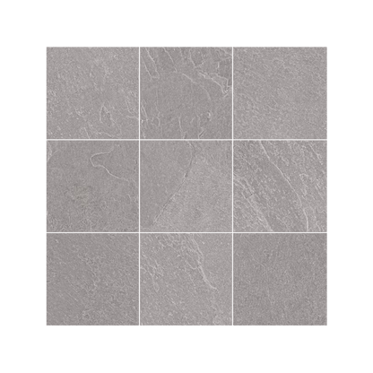 Nordika 12x12" - Mosaico Stone-Look Porcelain Mosaic (4" Squares)