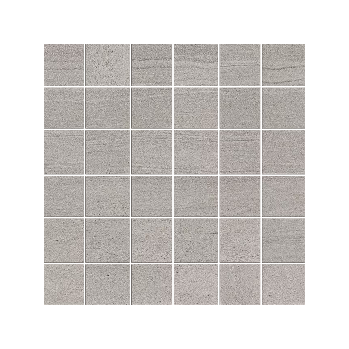 Stone Project 12x12" Travertine-Look Porcelain Mosaic (2" Squares)