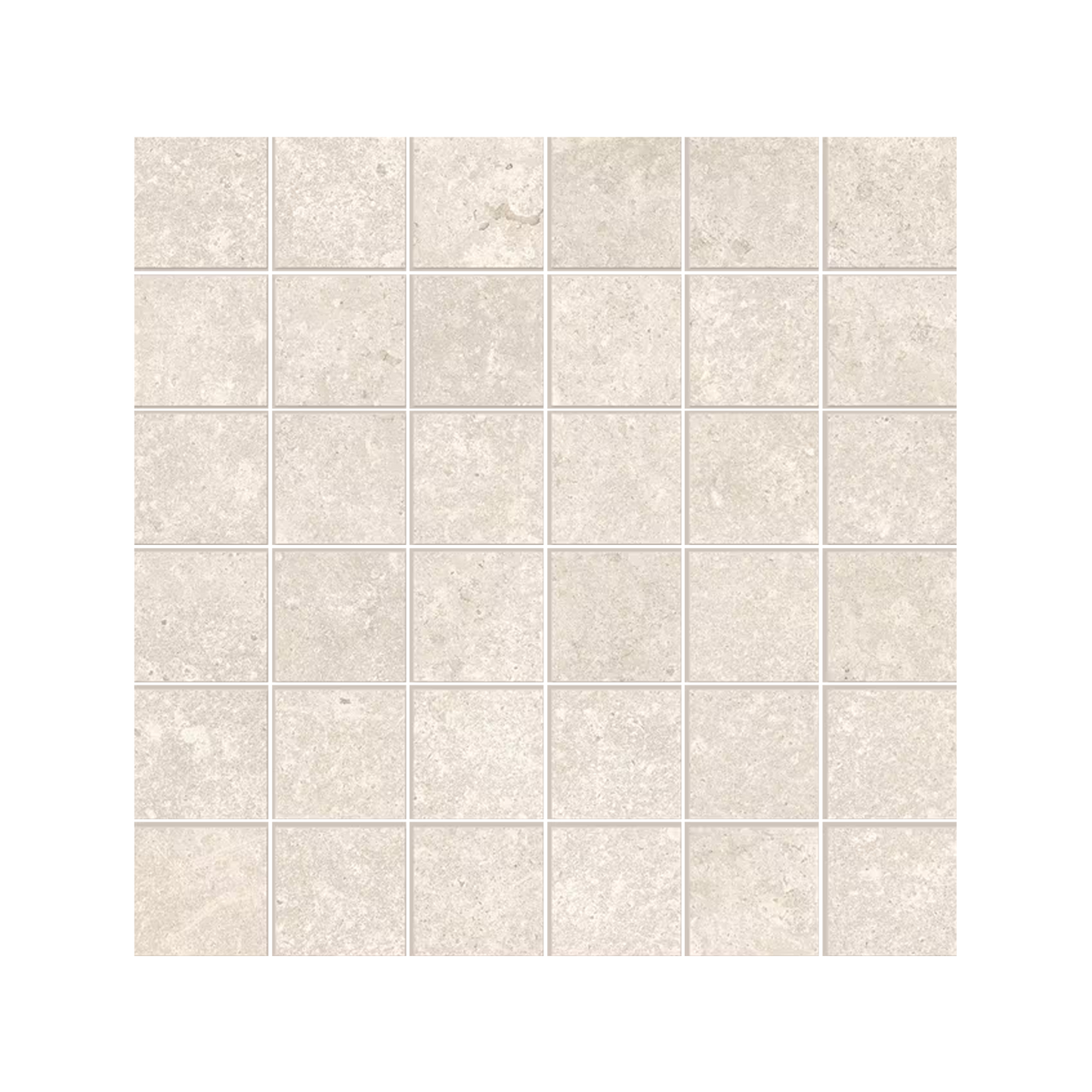 Ever-Stone 12x12" Stone-Look Porcelain Mosaic (2" Squares)