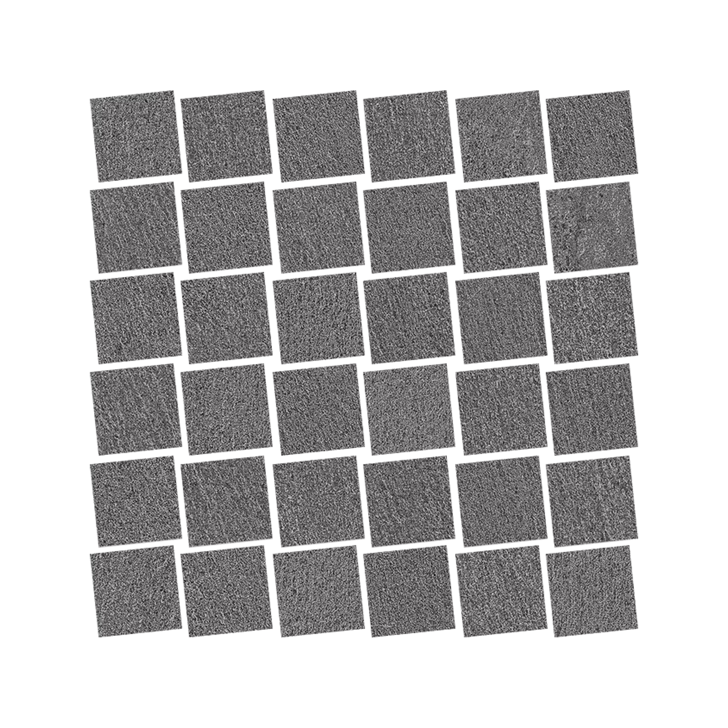 Stone Talk 12x12" - Mosaico Minimal Porcelain Stone-Look Mosaic