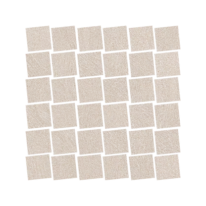 Stone Talk 12x12" - Mosaico Minimal Porcelain Stone-Look Mosaic
